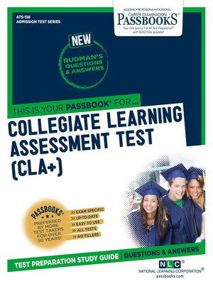 cover image of COLLEGIATE LEARNING ASSESSMENT TEST (CLA+)